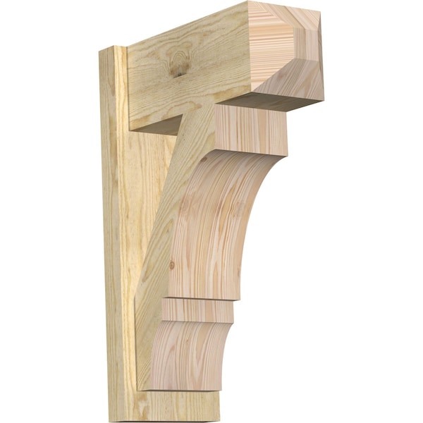 Ekena Millwork Balboa Rough Sawn Craftsman Outlooker, Douglas Fir, 8"W x 18"D x 26"H OUT08X18X26BOA04RDF - main